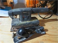 black & decker finishing sander and Stanley plane