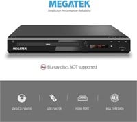 Megatek DVD Player for TV with HDMI/AV/Coaxial Con
