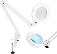 Techold LED Magnifying Desk Lamp, 12W Metal Swing
