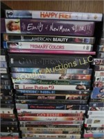 assorted row DVD movies great titles 1 row