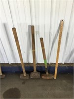 3 sledgehammers