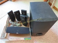 LG  speaker system good working condition