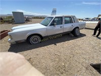 1985 Towncar, non-running, wire wheels