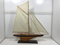 Sailing Yacht Model.  32Hx 29L