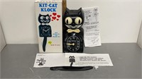 1994 KIT-CAT KLOCK BY CALIFORNIA CLOCK CO - IN BOX