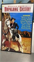 242X36" HOPALONG CASSIDY MOVIE POSTER IN FRAME