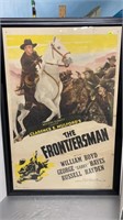1938 THE FRONTIERSMAN W/ WILLIAM BOYD MOVIE POSTER