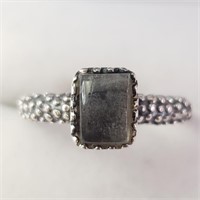 $120 Silver Labradorite Ring