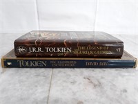 Qty (3) Assorted J.R.R. Tolkin Books,1977  Hobbit