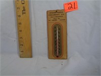 Starr Bros. Creamery Co. Carboard Thermometer