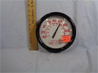 The Verne Store Round Plastic Thermometer 8.5" Dia