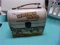 Metal The Western Trail Lunch Box