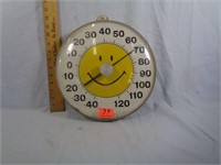 Round Smile Face Plastic Thermometer 12" Diameter