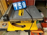 dewalt table saw did find the guide