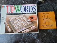 Set 2 Games-upwords & travel magnetic tic tac toe