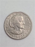 Rare 1980 One Dollar Coin