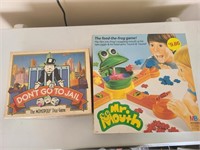 Lot of 2 Vintage Games-1987 Mr. Mouth & Don't go