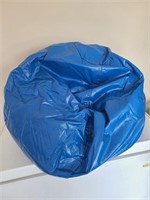 Vintage Blue Bean Bag Chair