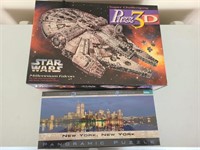 New Set 2 Puzzles-Star Wars Millennium Falcon 3d