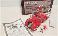 Texaco Die Cast Fire Engine Pedal Car & Ornament