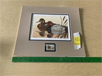 Jeff Reuter Duck Stamp and Print