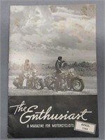 Apr. 1949 The Enthusiast Harley-Davidson magazine,