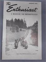 Jan. 1950 The Enthusiast Harley-Davidson magazine,