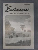 Aug. 1950 The Enthusiast Harley-Davidson magazine,