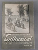 Sep. 1950 The Enthusiast Harley-Davidson magazine,