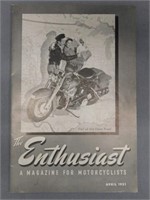 Apr. 1951 The Enthusiast Harley-Davidson magazine,