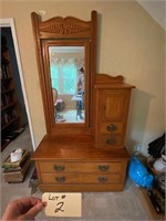 Antique Vanity Dresser