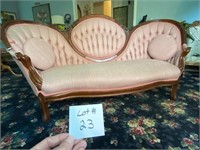 Victorian Pink Sofa