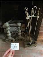 Fireplace set