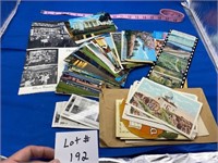 Vintage postcards.