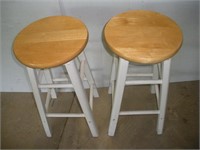2 Stools, 24 inches Tall