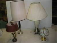 4 Table Lamps