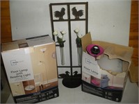 2 Floor Lamps-Disassembled