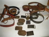 Belt Buckles and Leather Belts