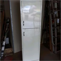 Double Door Metal Storage Cabinet, 12x18x64