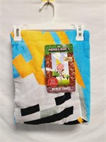 28 x 58 Minecraft Beach Towel