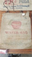 Vintage Hirsch-Weis Canvas Water Bag