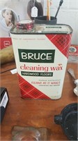1950's Bruce Cleaning wax Tin