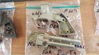 1950-55 Hubley Texan Jr. Cap Gun for Parts