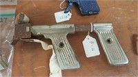 Vintage Pressed Steel Paper Popper Toy Gun
