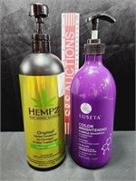 Purple Shampoo & Hemp Conditioner