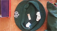 Genuine Girl Scouts Wool Beret Cap