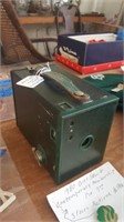 #2 Kodak Brownie Camera Green Case