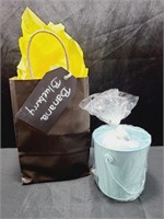 Designer Soy Candle & Gift Bag Banana Blueberry