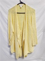 CJ Banks 3X Sweater Yellow