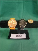 (2) Fashion Watches & Ring Watch